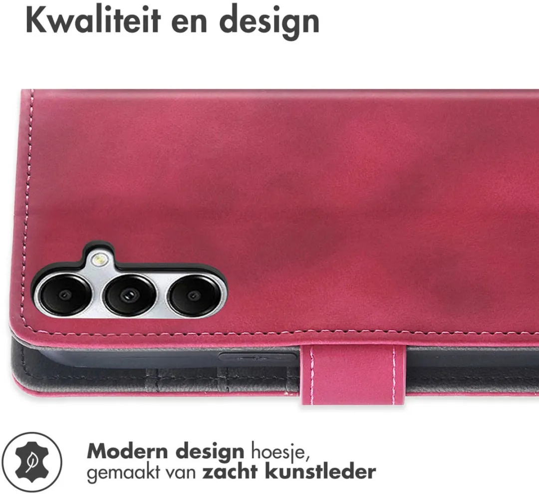 Imoshion Bookcase Hoesje Samsung Galaxy A26 - 3 Pasjes - Rood