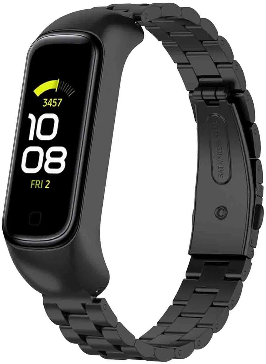 Imoshion Stalen Bandje Samsung Galaxy Fit 2 - Zwart
