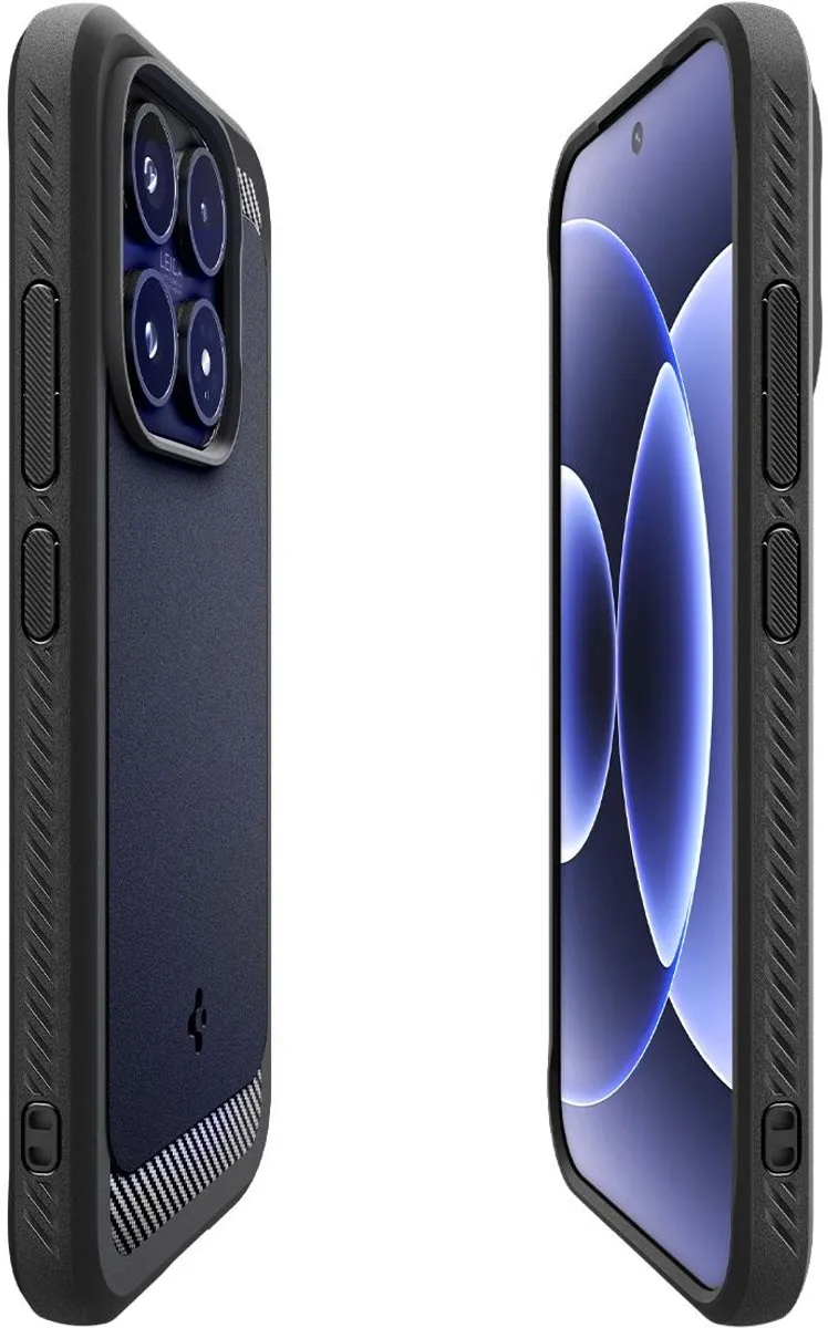 Spigen Rugged Armor Backcover Xiaomi 17 - Zwart