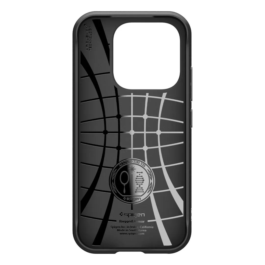 Spigen Rugged Armor Backcover Xiaomi 17 - Zwart