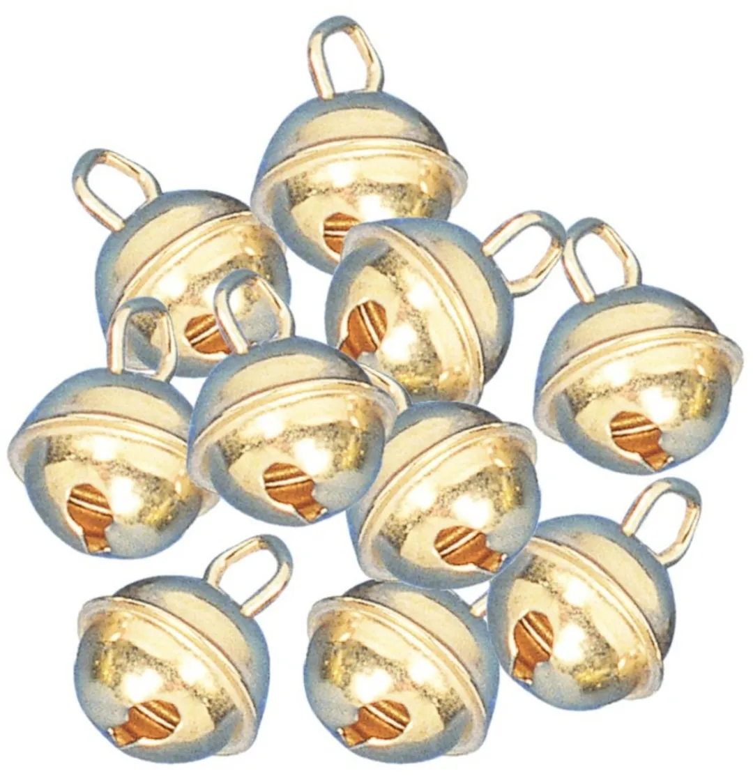 Rayher Hobby Metalen Belletjes 30 Stuks - Goud - 15mm