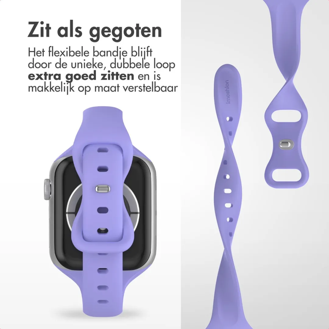 Imoshion Siliconen Bandje Apple Watch 42mm - Lila