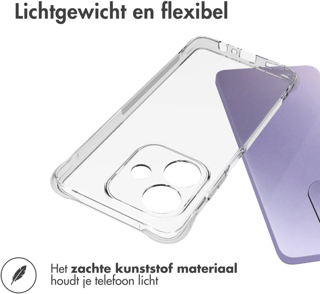 Imoshion Hoesje voor Oppo A40/A40M/A60 - Transparant
