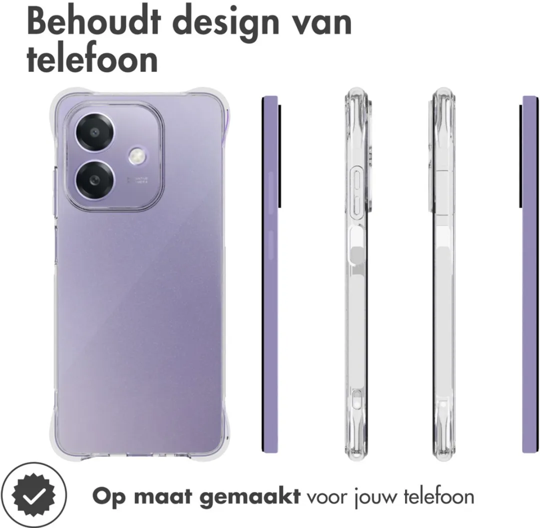 Imoshion Hoesje voor Oppo A40/A40M/A60 - Transparant
