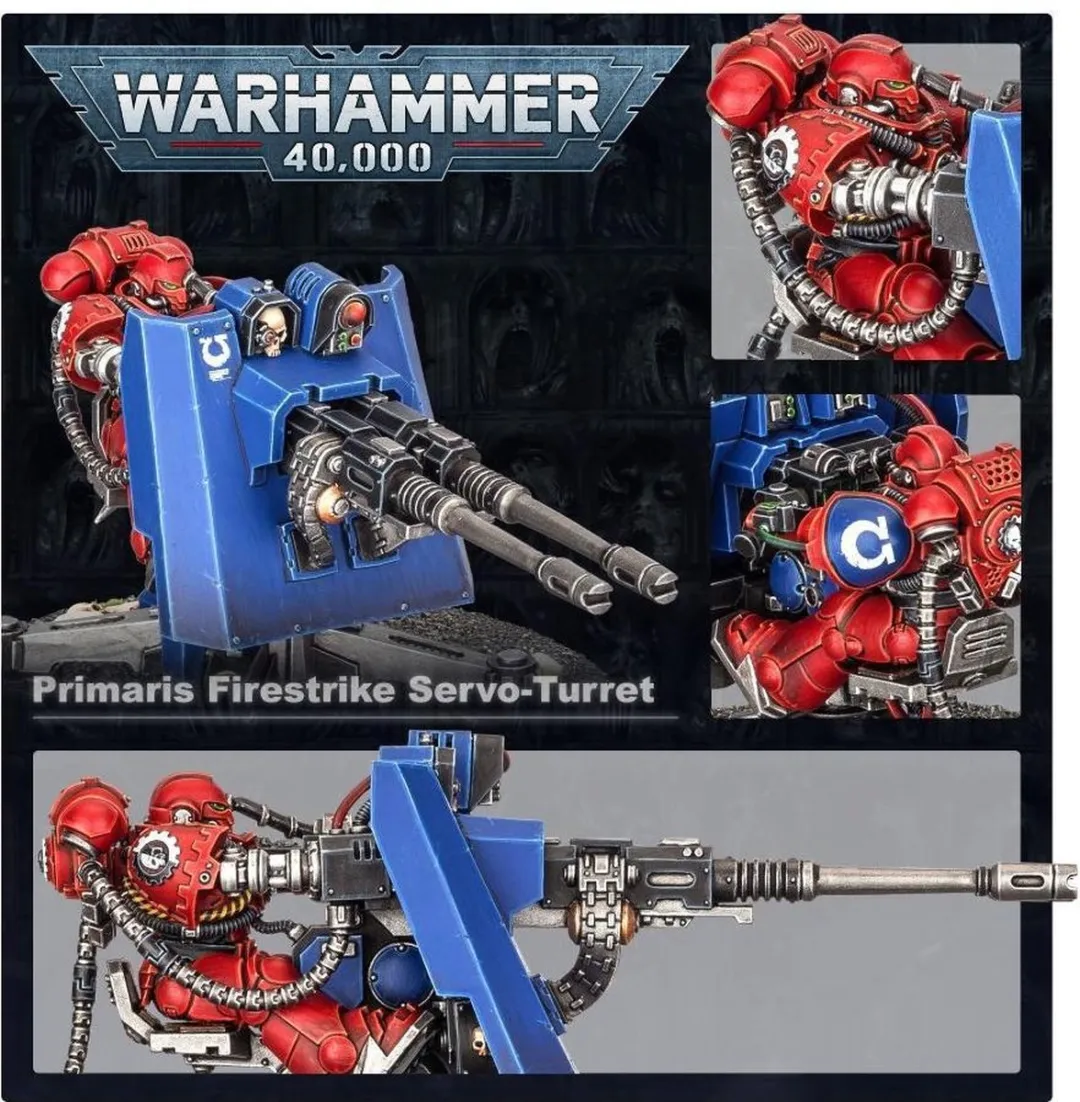 Games Workshop Warhammer 40.000 Firestrike Servo-Turret - 28 Onderdelen