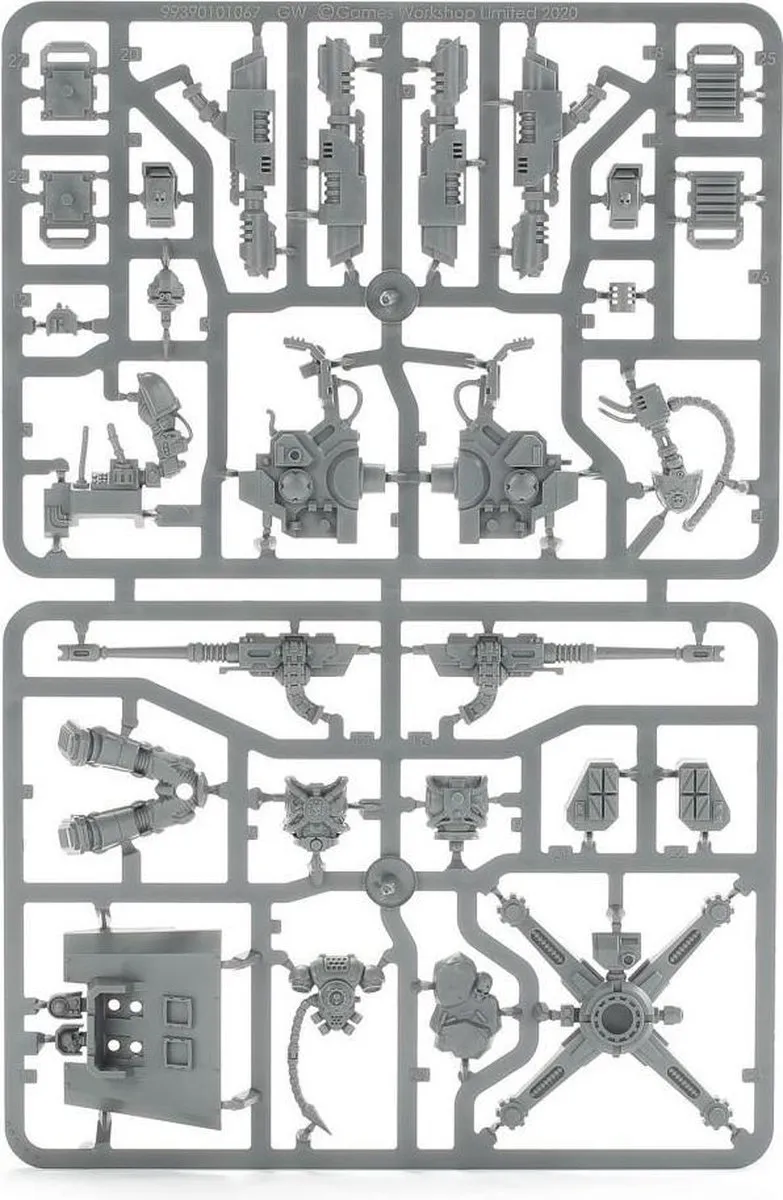 Games Workshop Warhammer 40.000 Firestrike Servo-Turret - 28 Onderdelen