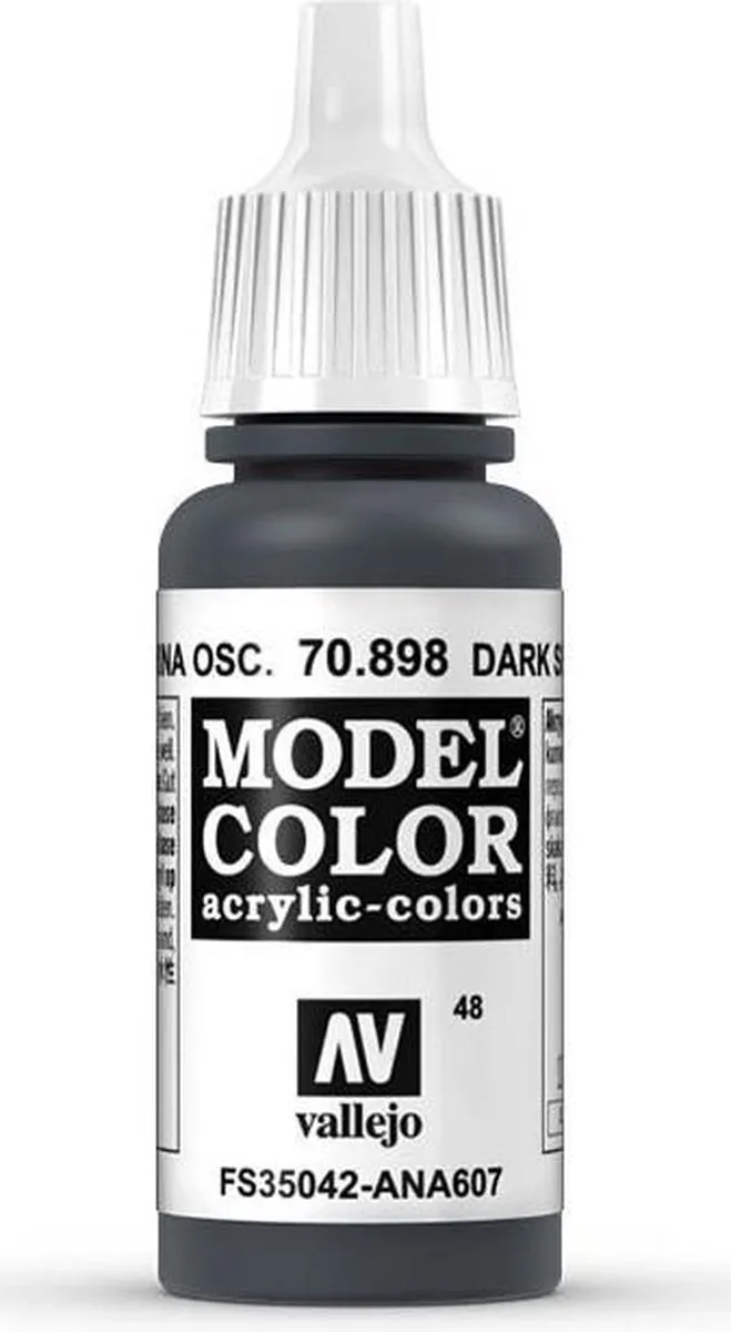 Vallejo Model Color Dark Sea Blue Acrylverf 17ml