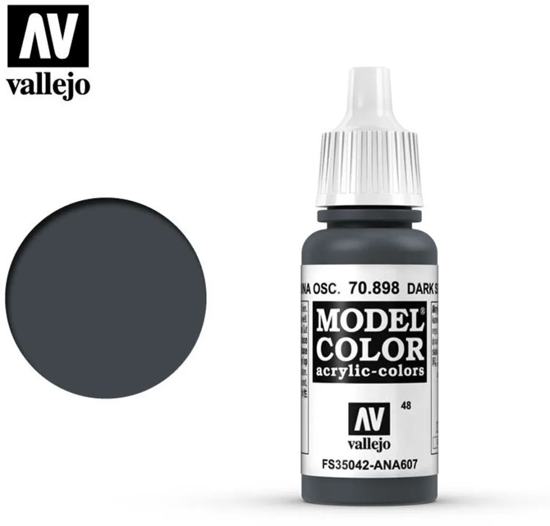 Vallejo Model Color Dark Sea Blue Acrylverf 17ml