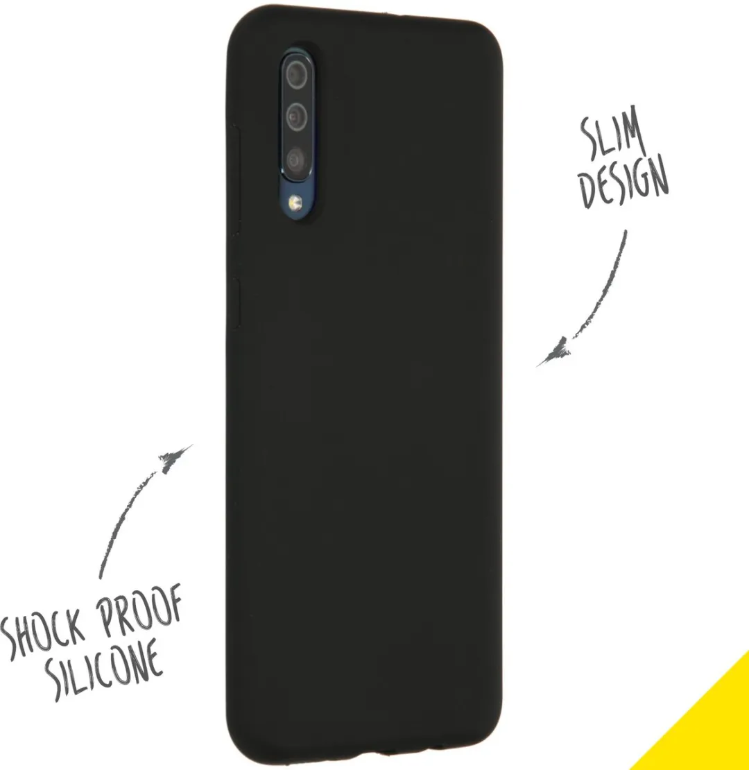 Accezz Hoesje Samsung Galaxy A30s/A50 - Zwart
