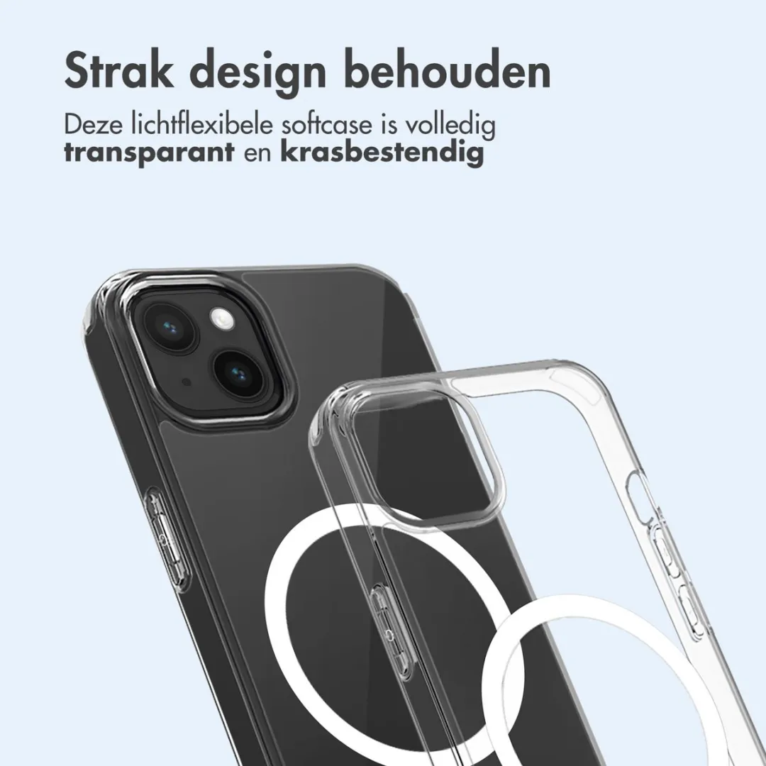 Imoshion Hoesje iPhone 15 Plus - Transparant MagSafe - afbeelding 6 van 6
