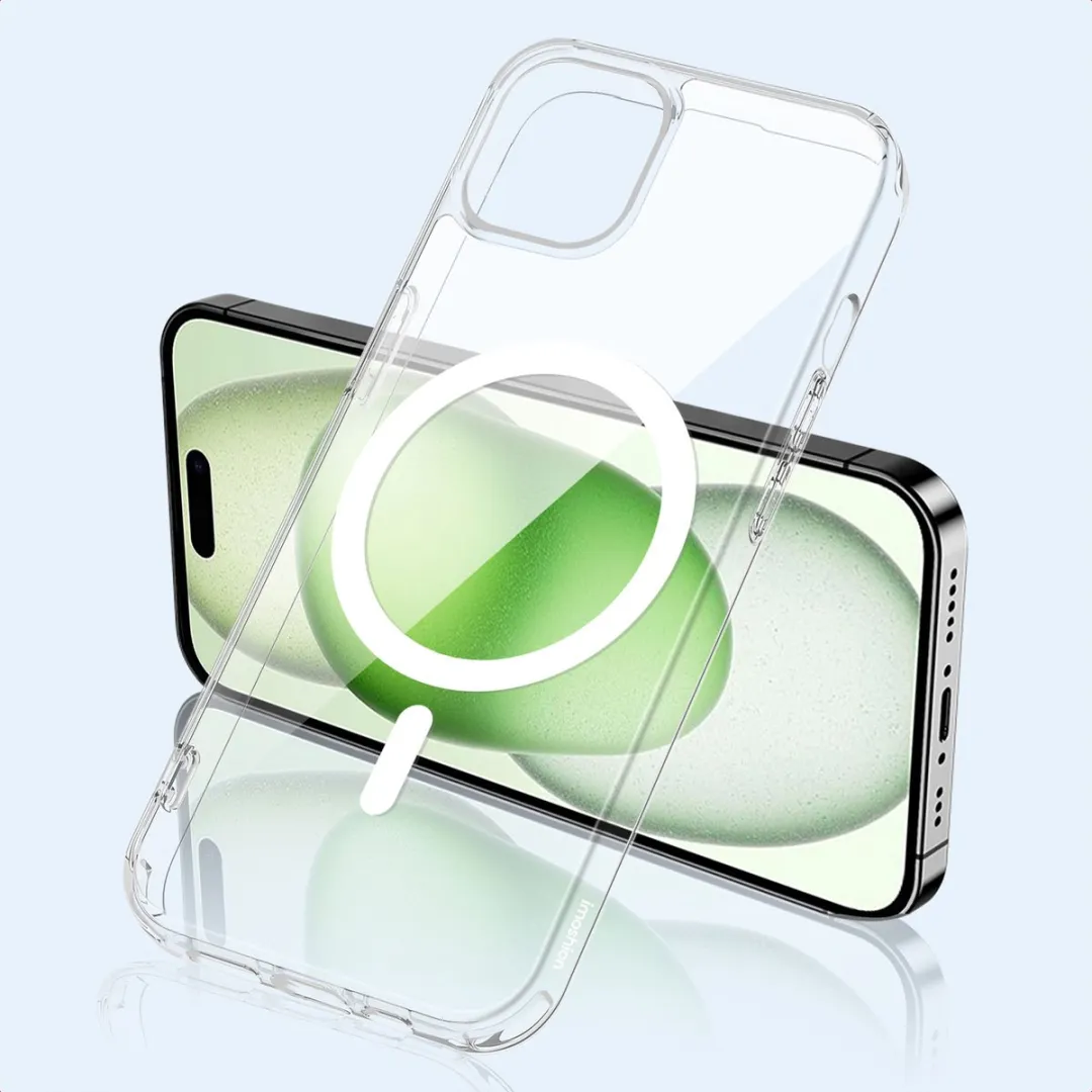Imoshion Hoesje iPhone 15 Plus - Transparant MagSafe