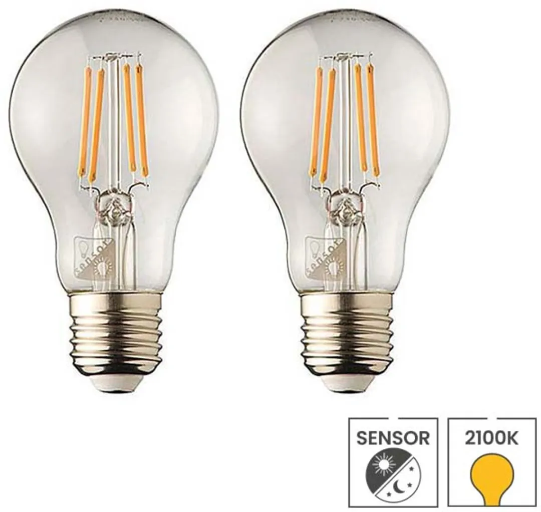 Lybardo Sensorlamp 2-pack - 3.5W - 2100K Warmwit