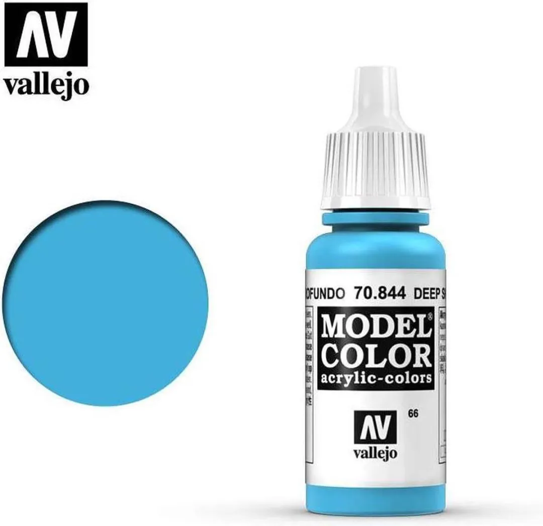 Vallejo Model Color Deep Sky Blue Acrylverf 17ml