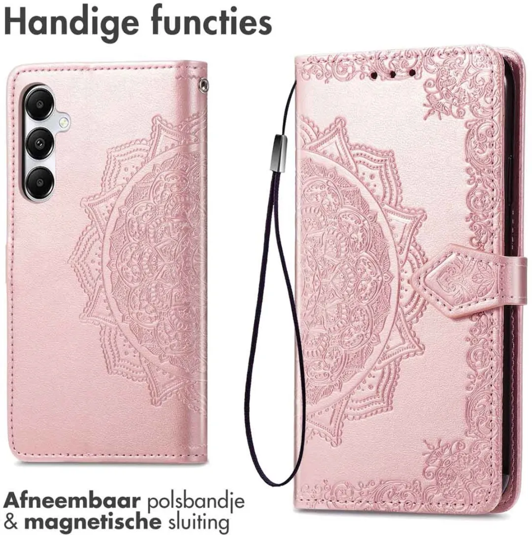 Imoshion Hoesje Samsung Galaxy A35 - Rosé Goud - 3 Pasjes