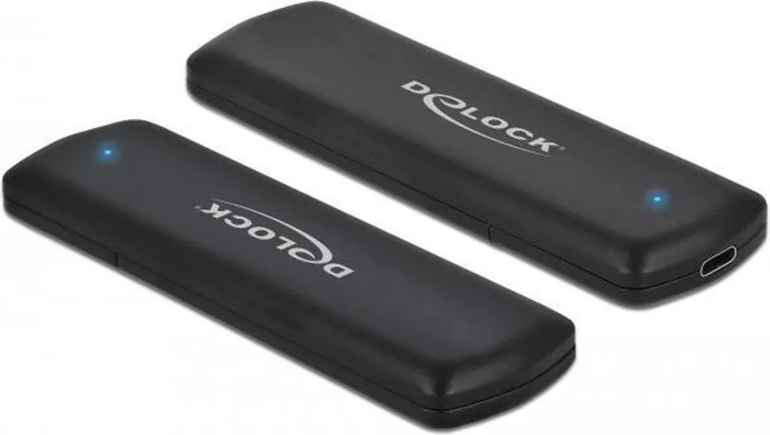 Delock 42615 M.2 SSD-behuizing - USB-C - Zwart - afbeelding 6 van 6