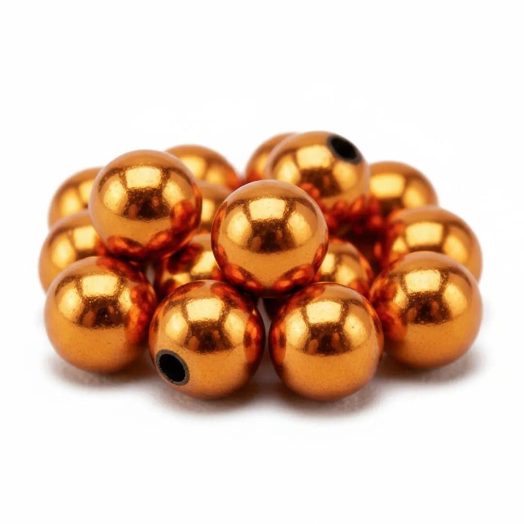 Glorex Hobby Glans Deco Kralen Oranje