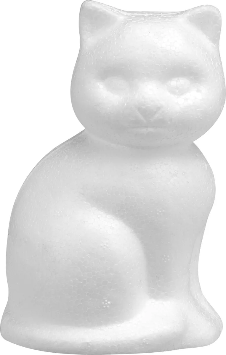 Glorex Hobby Piepschuin Kat Poes 13cm