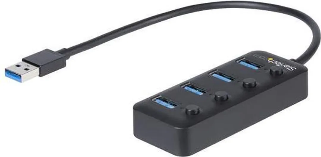 Startech HB30A4AIB USB-Hub - Zwart