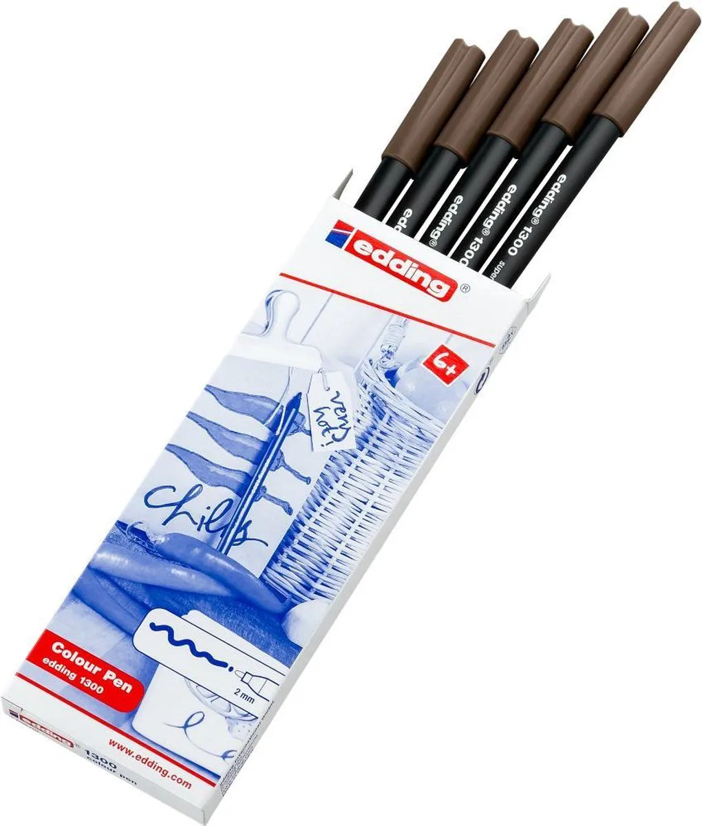 edding 1300-48 Color Pen - Groen-blad - Grijs