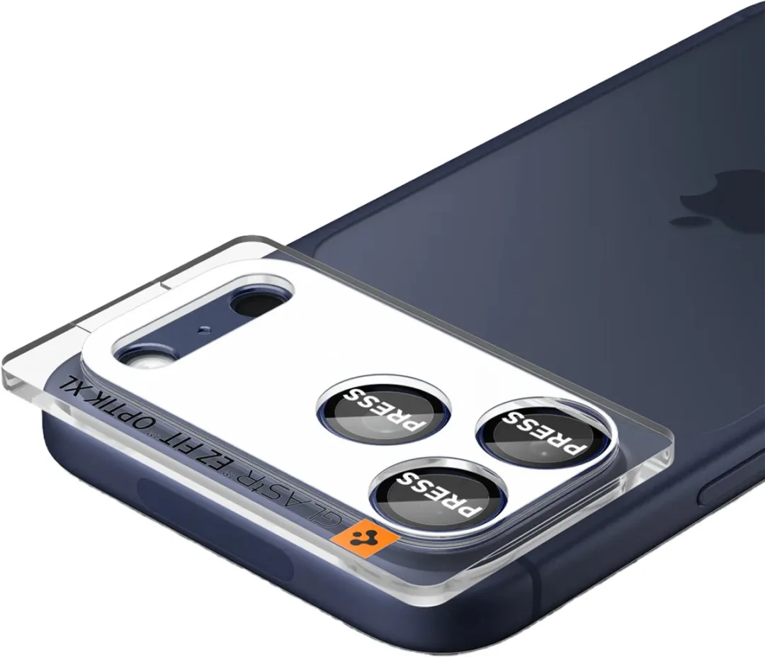 Spigen GLAStR EZ Fit Optik Camera Protector AGL10651 - Blauw