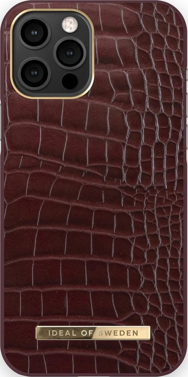 iDeal of Sweden Atelier Case iPhone 12 Pro Max Scarlet Croco
