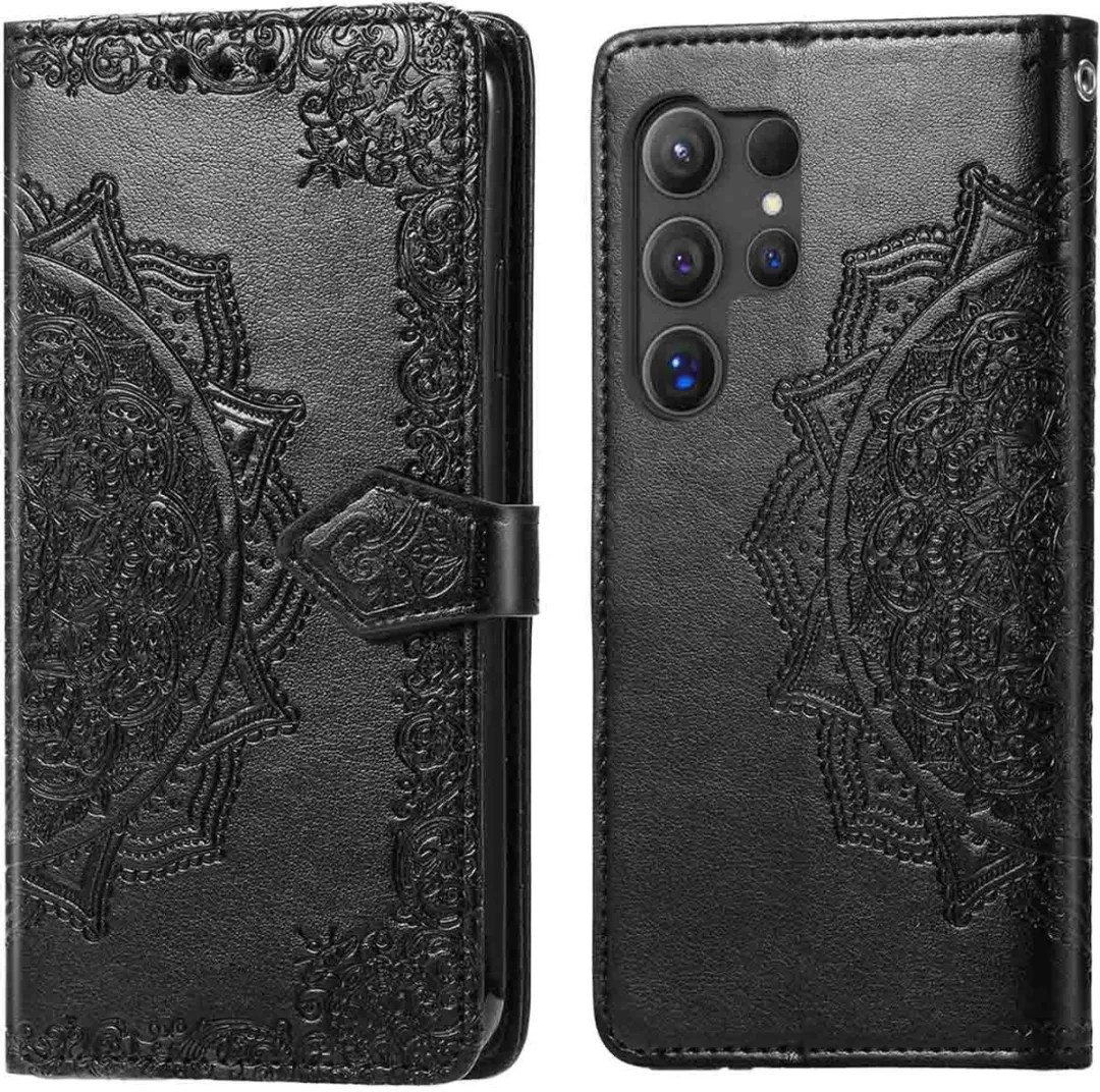 Imoshion Hoesje Samsung Galaxy S25 Ultra - 3 Pasjes - Zwart