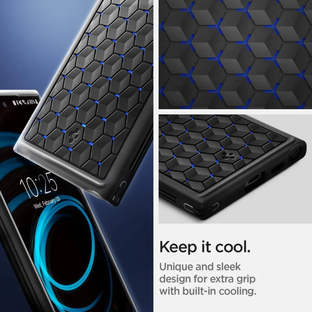 Spigen Cryo Armor Hoesje ACS07290 - Blauw - afbeelding 6 van 6