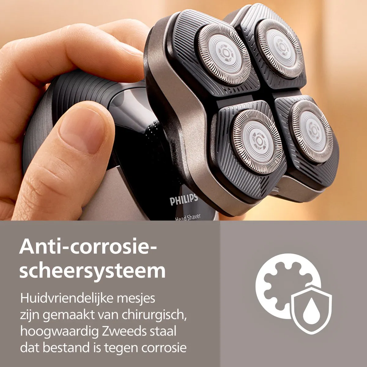 Philips Series 5000/7000/9000 HS740/15 Vervangende Scheerkoppen - 4 Stuks