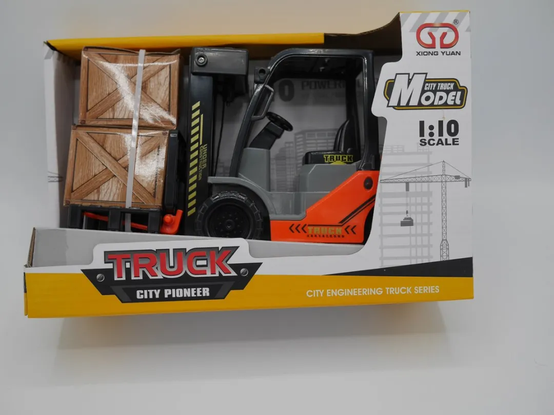 Jonotoys Heftruck met frictie aandrijving