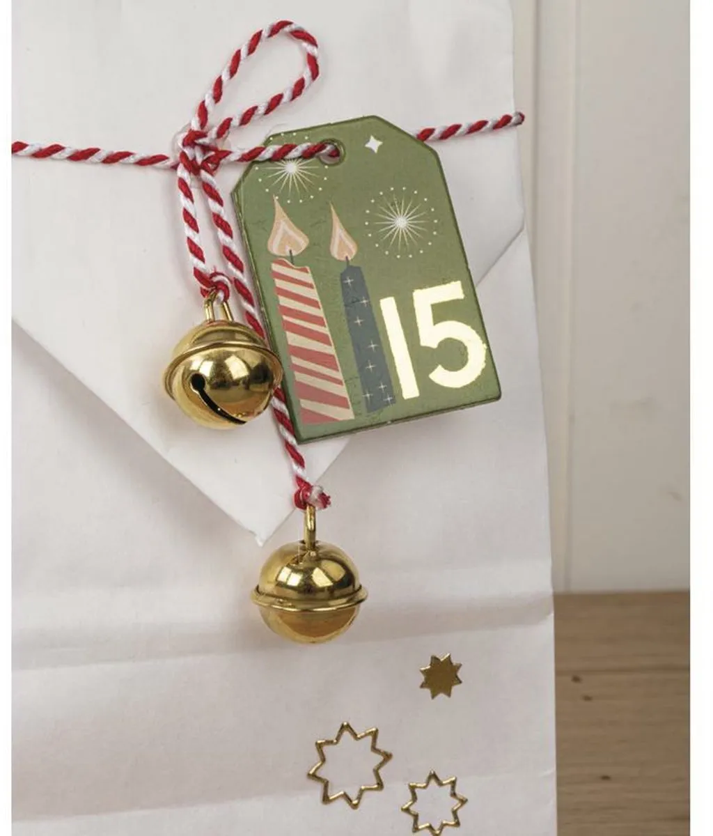 Rayher Hobby Metalen Belletjes 40 Stuks - 15mm - Goud