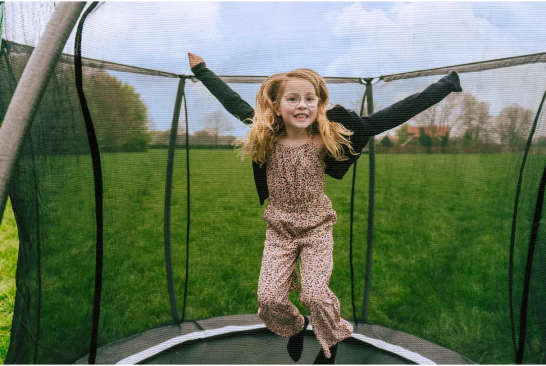 EXIT Toys Black Edition Trampoline 244cm - Zwart - afbeelding 3 van 6