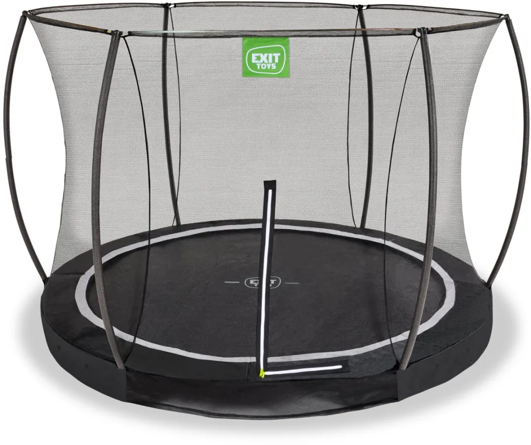EXIT Toys Black Edition Trampoline 244cm - Zwart - afbeelding 5 van 6