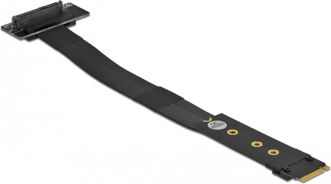 Delock M.2 Key M naar U.2 NVMe Adapter - Zwart