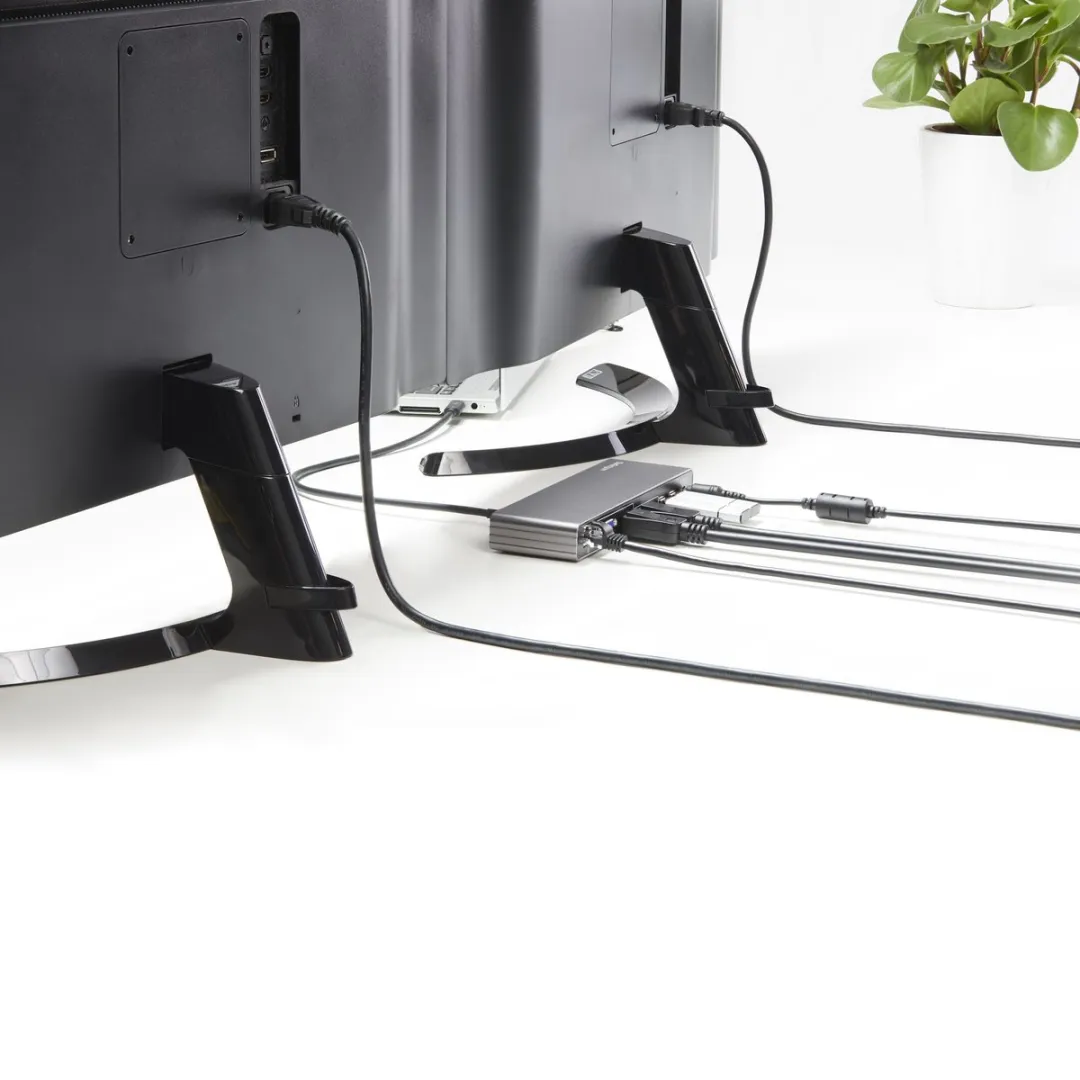 Startech TB3DK2DHVUE Thunderbolt 3 Dock - 85W - Dual 4K
