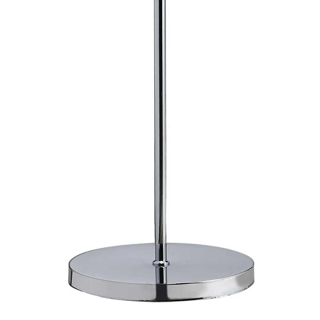 Nordlux Ray Vloerlamp 155cm - Chroom/Wit Glas