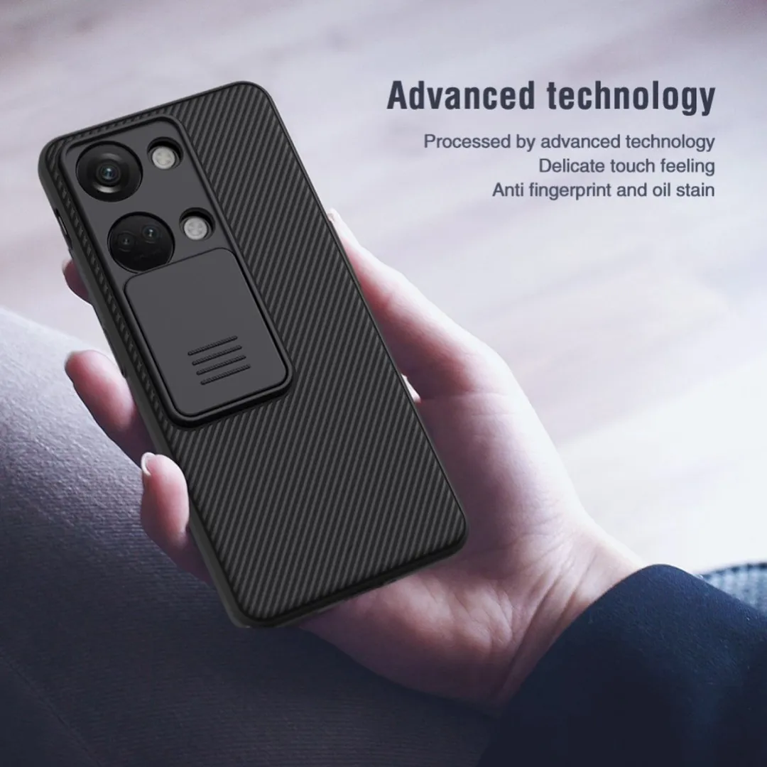 Nillkin CamShield Pro Hoesje OnePlus Nord 3 - Zwart - afbeelding 6 van 6