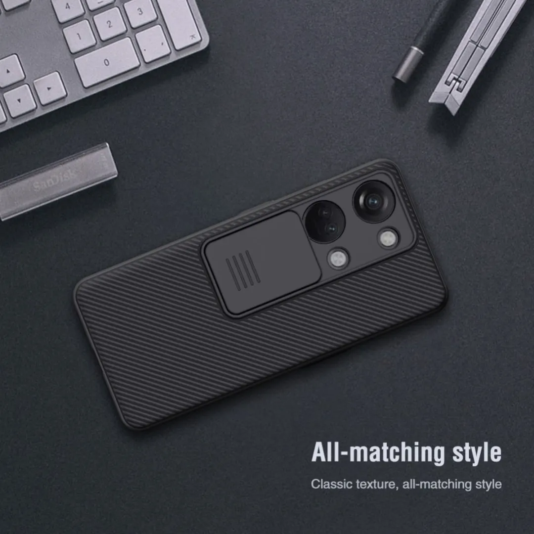 Nillkin CamShield Pro Hoesje OnePlus Nord 3 - Zwart