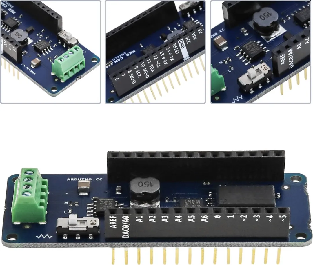Arduino MKR CAN Shield Development Board