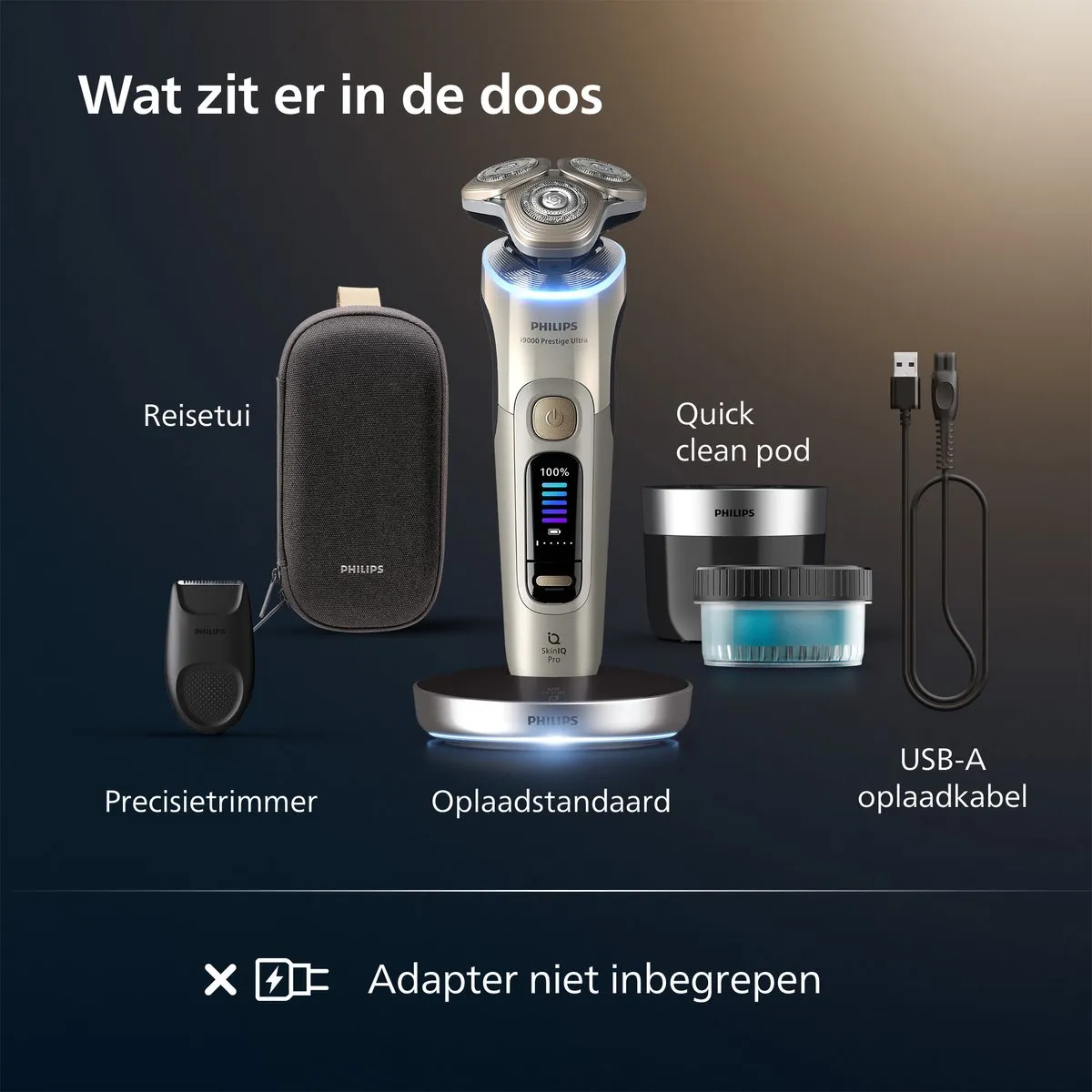 Philips i9000 Prestige Scheerapparaat XP9403/31 - Goud