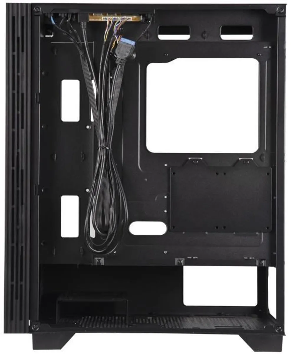 Bitfenix Flow PC-behuizing - Medium Tower - Zwart