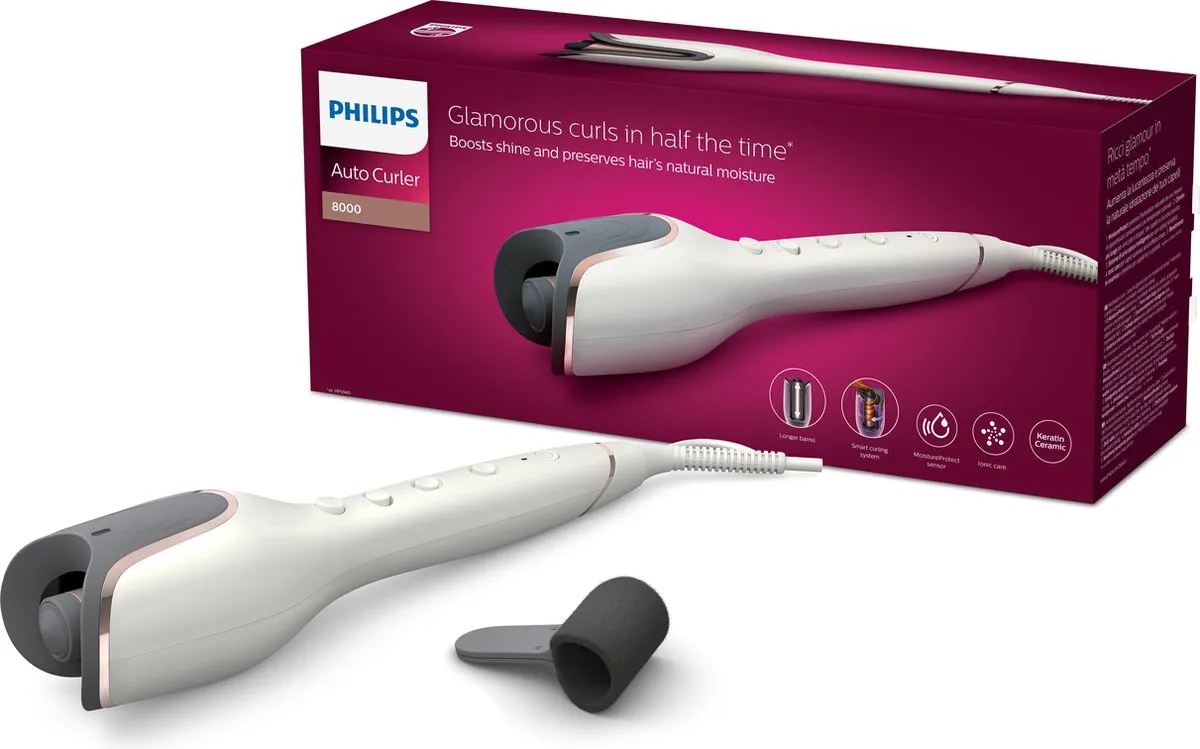 Philips Series 8000 StyleCare Prestige BHB878/00 Krultang