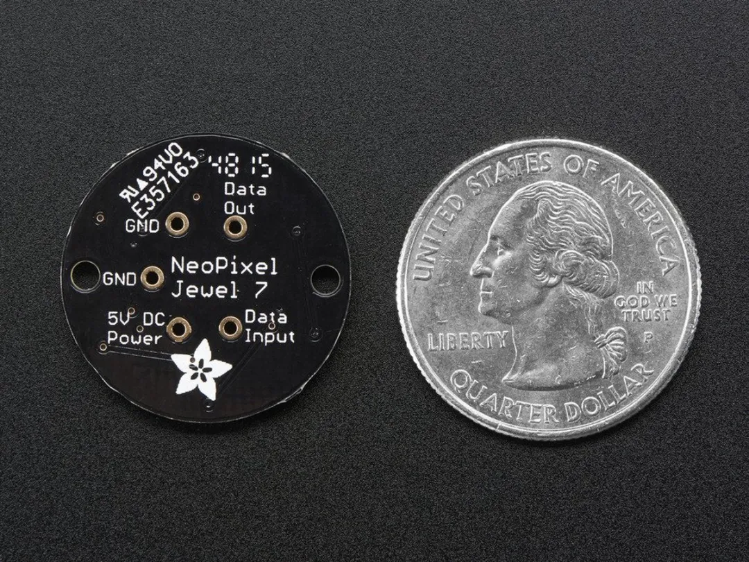 Adafruit NeoPixel Jewel 2858 - 7x RGBW LED - Warmwit 3000K