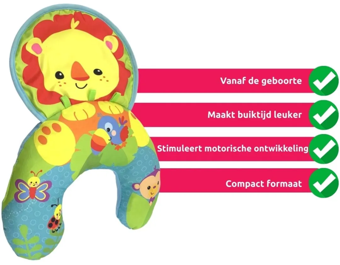 Eco Toys Jungle Leeuw Buiktrainer - Multicolor