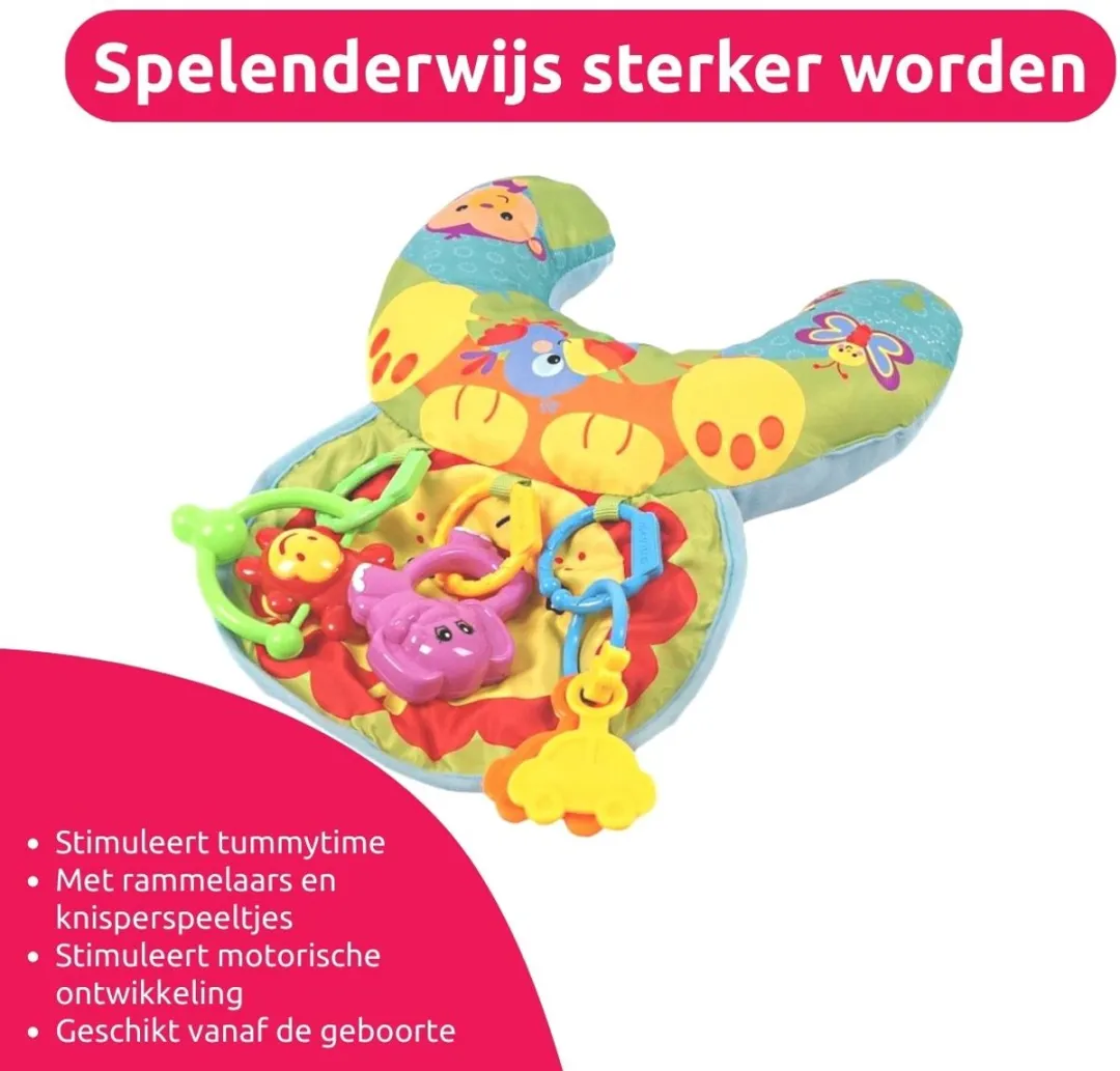 Eco Toys Jungle Leeuw Buiktrainer - Multicolor