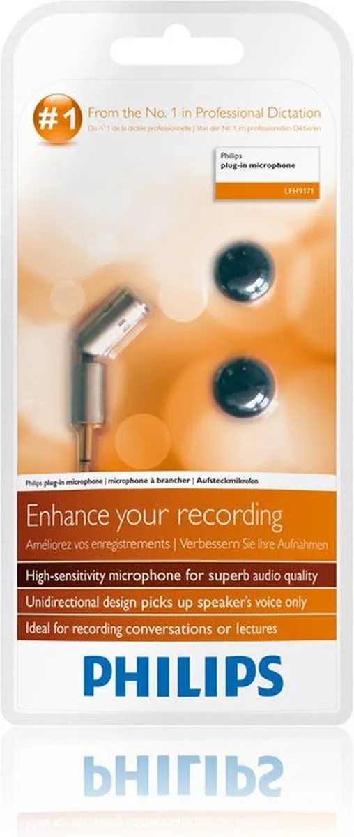 Philips LFH9171 Microfoon - Zilver