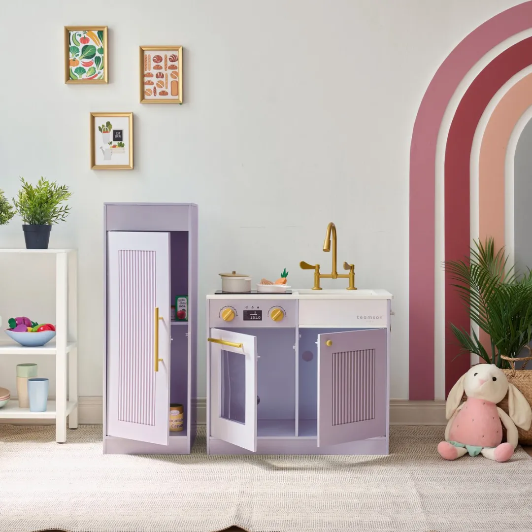 Teamson Kids Chester Houten Speelkeuken - Paars