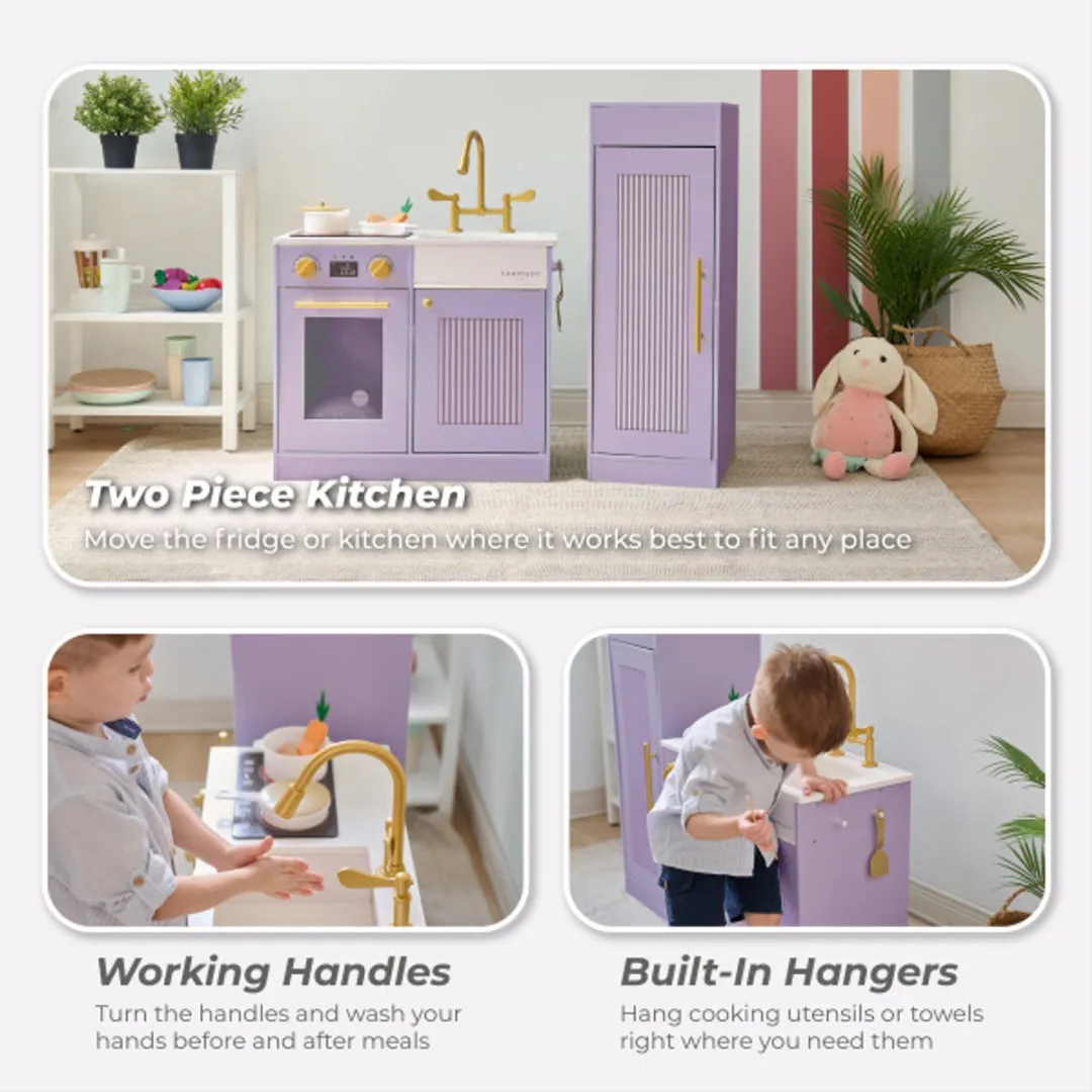 Teamson Kids Chester Houten Speelkeuken - Paars