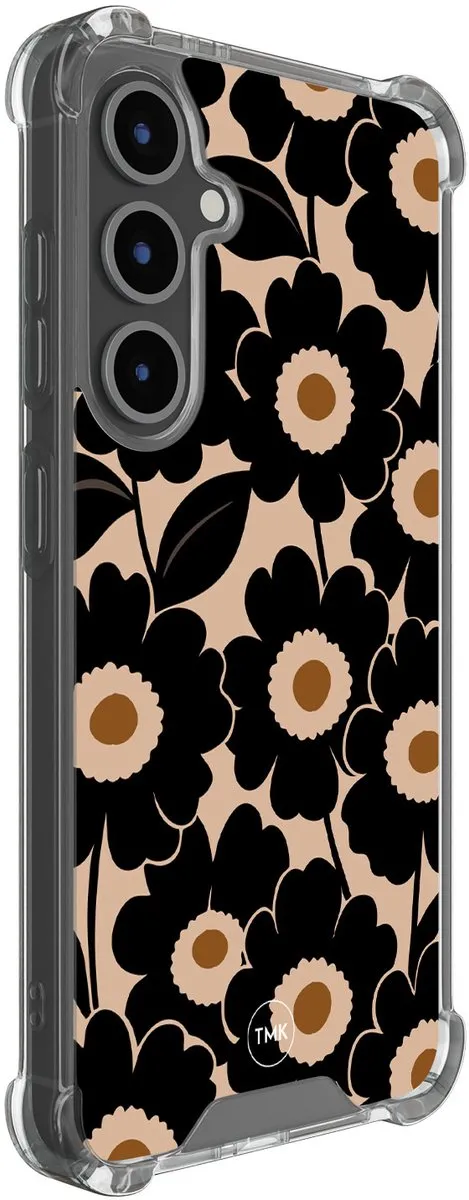 Casevibes S/S24FE/S/008 Shockproof Hoesje Samsung Galaxy S24 FE - Zwart