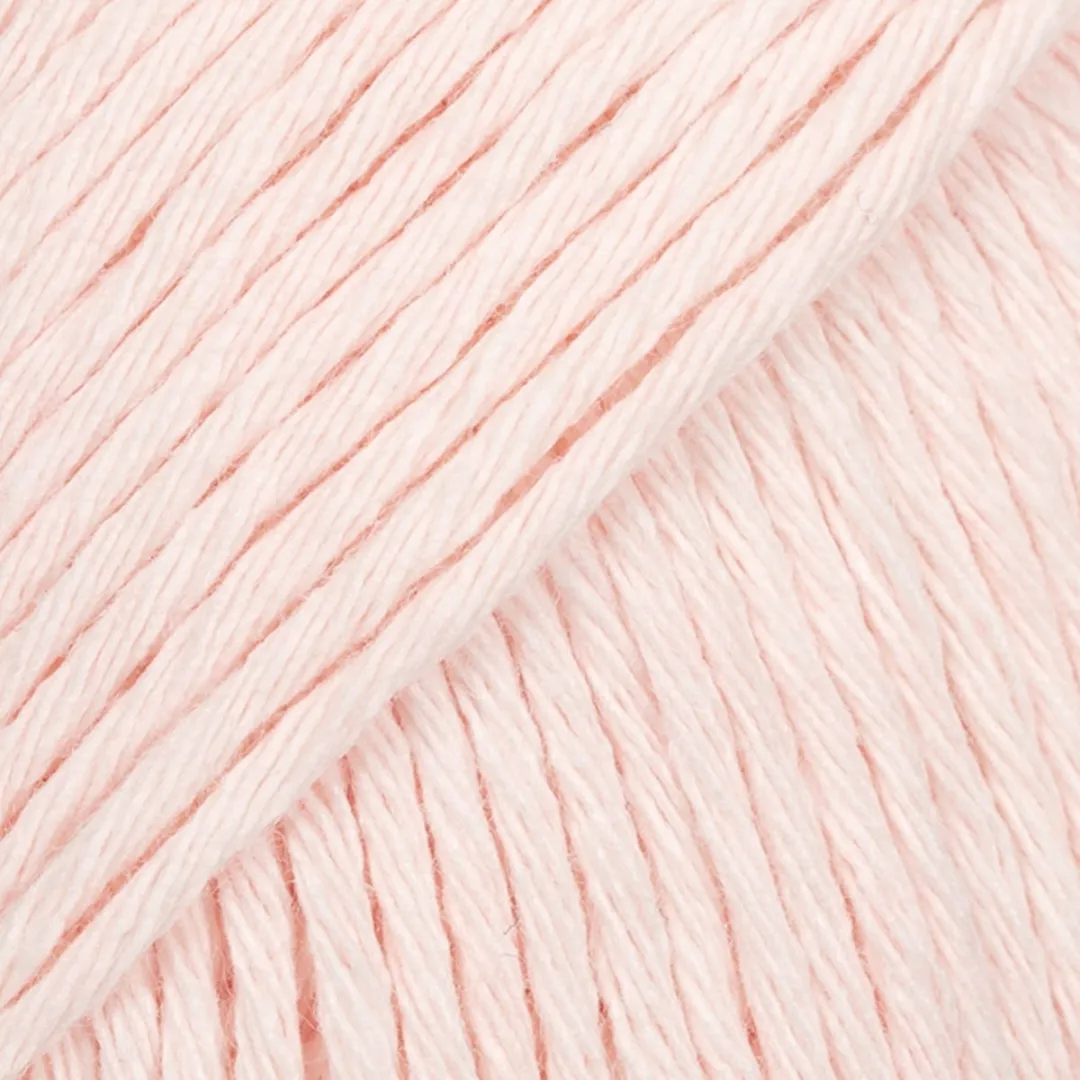 Drops Cotton Light Uni Colour Marshmallow roze Garen