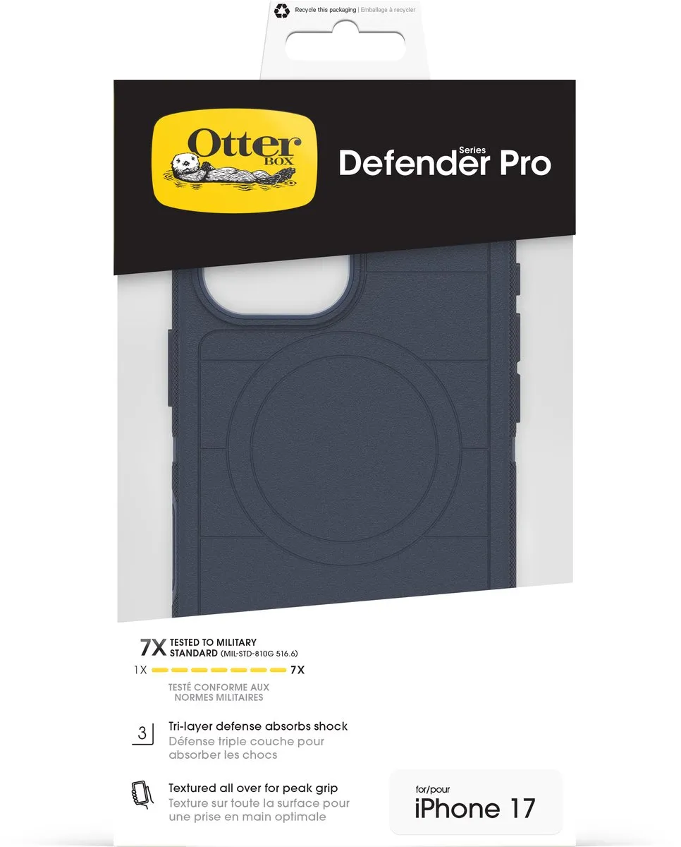 OtterBox Defender Pro 77-98358 iPhone 17 Hoesje - Blauw